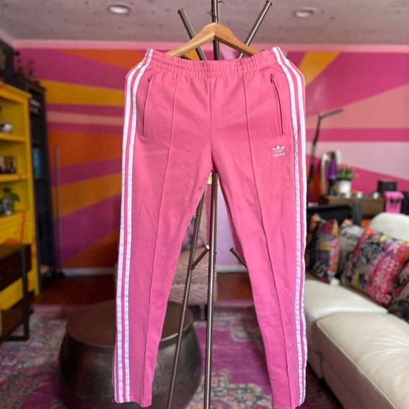 Adidas Adicolor Classics SST Track Pink Set Jacket & Pants Size S - Picture 7 of 15